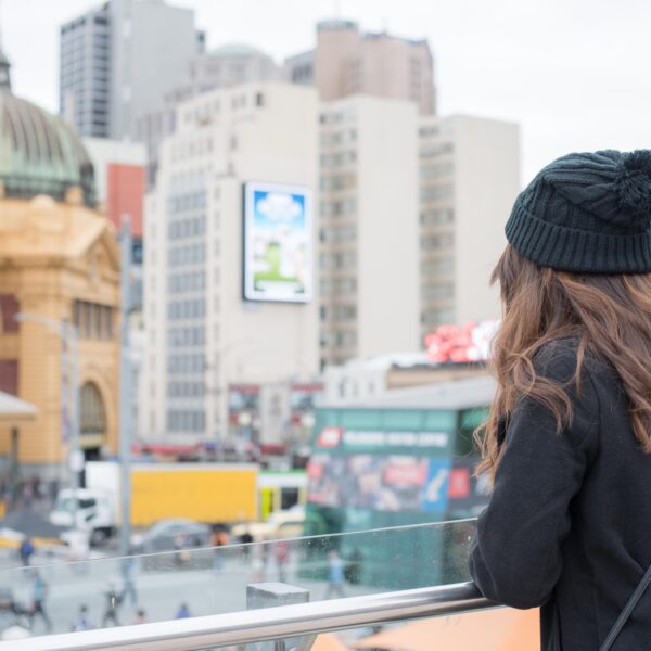 Student in Melbourne city