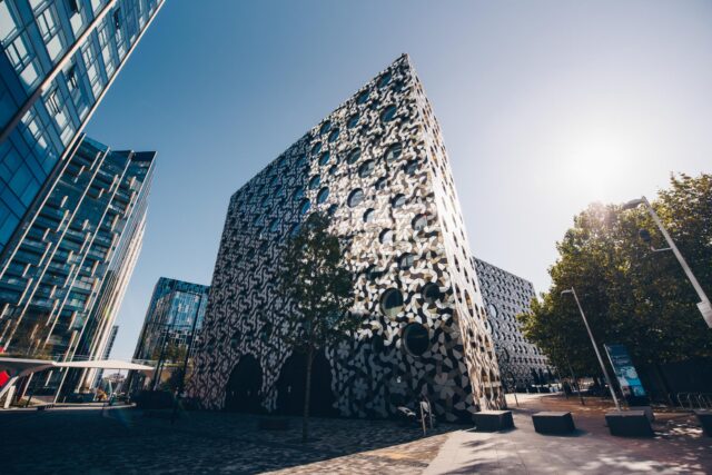 Ravensbourne building from outside
