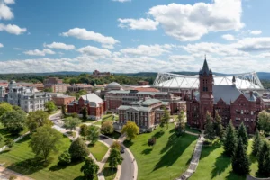 Syracuse Campus aerial view