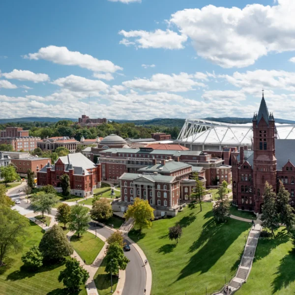Syracuse Campus aerial view