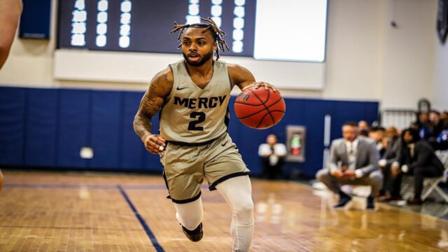 Mercy basketball player