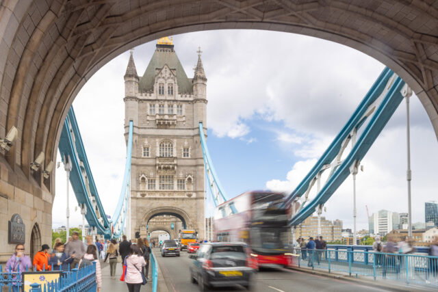 View across London Bridge