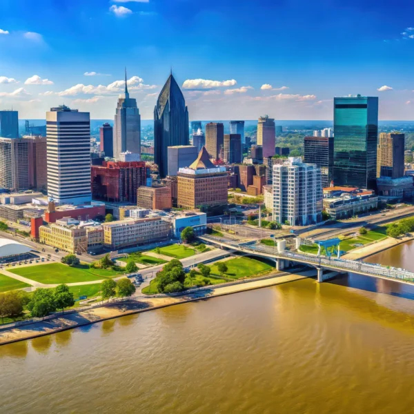 Louisville, Kentucky skyline
