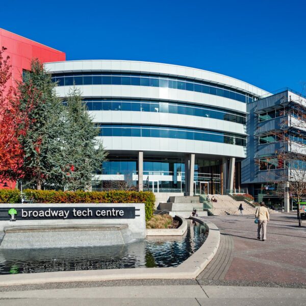 Coquitlam College Campus from outside