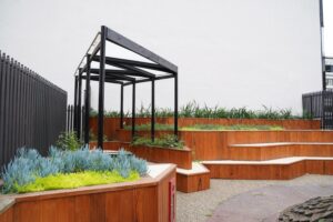 Rooftop BBQ Area
