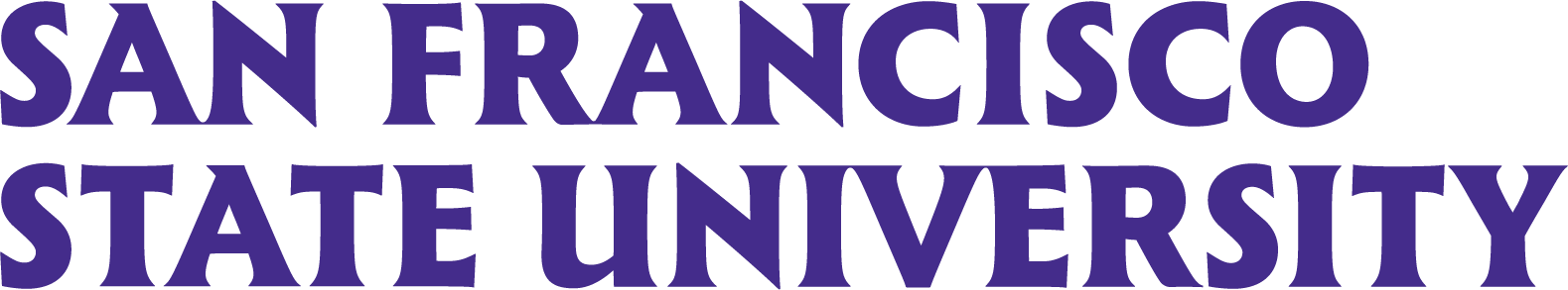 SFSU new wordmark