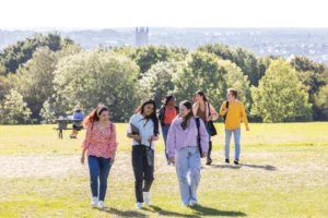 Students On Campus
