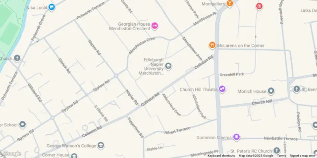 Merchison ENU map